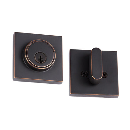 Sure-Loc Modern DB201-SMD Square Modern Single Cylinder Deadbolt