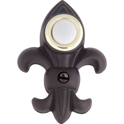 Atlas Homewares DB636 Fleur de lys Door Bell