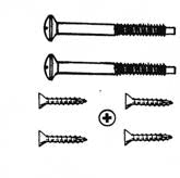 Better Home Products DBSCPK Screw Pack for Deadbolts