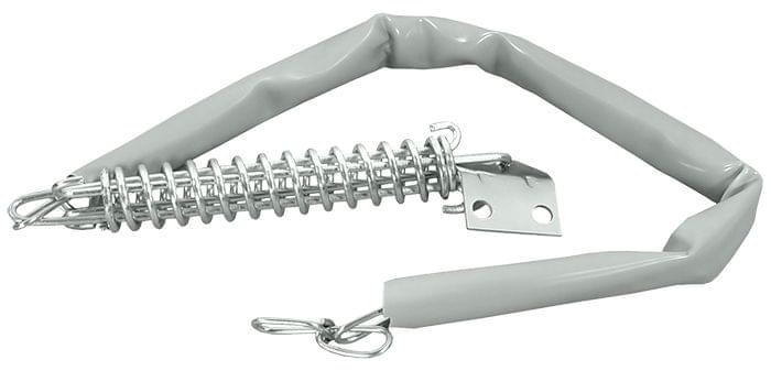 Deltana DCCV607 Crash Chain with Vinyl Cover; Steel; Satin Chrome Finish.