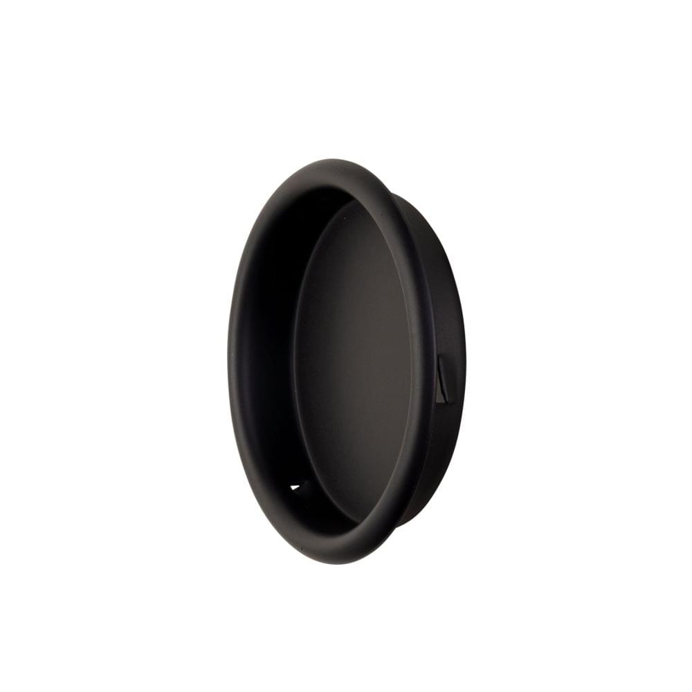 Pamex DD0620OB 2-1/8" Finger Pull with Snap-In Installation Oil Rubbed Bronze Finish.