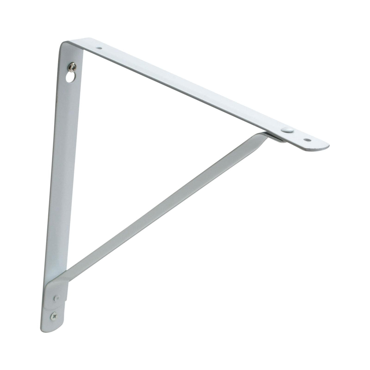 Pamex DD0634WC Heavy Duty Fixed Shelf Bracket White Finish.