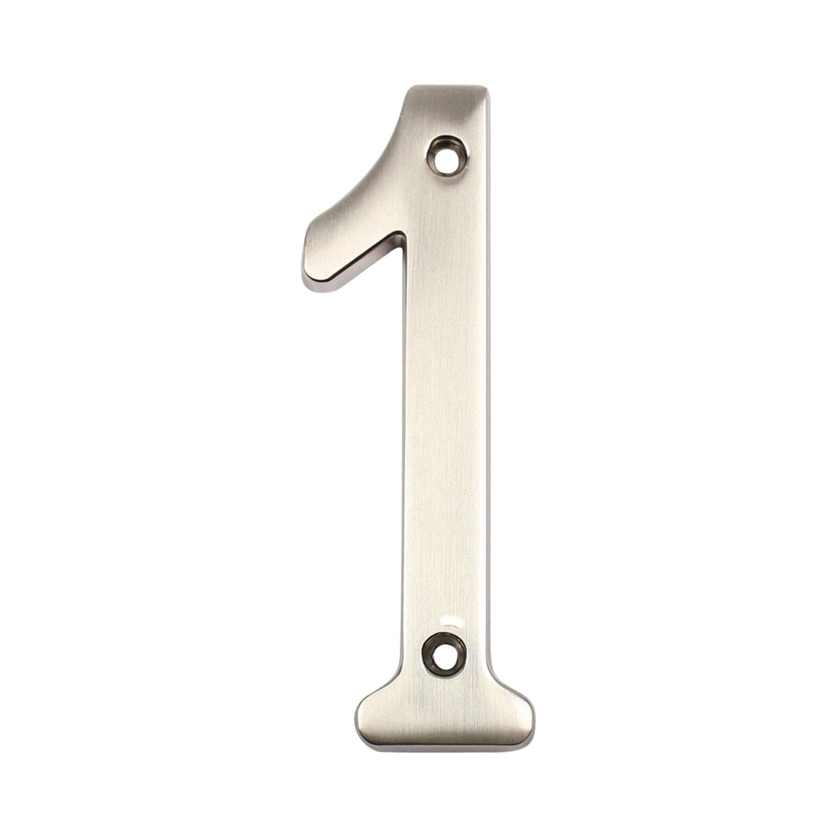 Pamex DD074S1SN 4" Heavy Duty House Number # 1 Satin Nickel Finish.