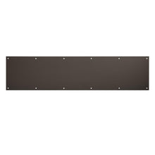 Pamex DD0930834OB 8" x 34" Anodized Aluminum Kickplate Oil Rubbed Bronze Finish.