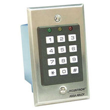 Securitron DK16 Digital Keypad System Indoor Single Gang Satin Stainless Steel Finish