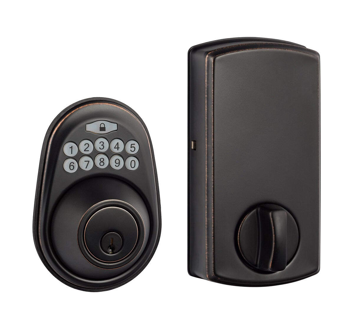 Sure-Loc DK201-RD Electronic Round Keypad Deadbolt