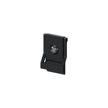 Deltana DKMV4U19 4-5/8" x 3" Modern Door Knocker with Viewer Black Finish.