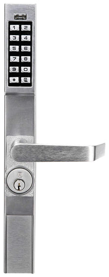 Alarm Lock DL130010B1 Trilogy Narrow Stile Digital Lever Lock