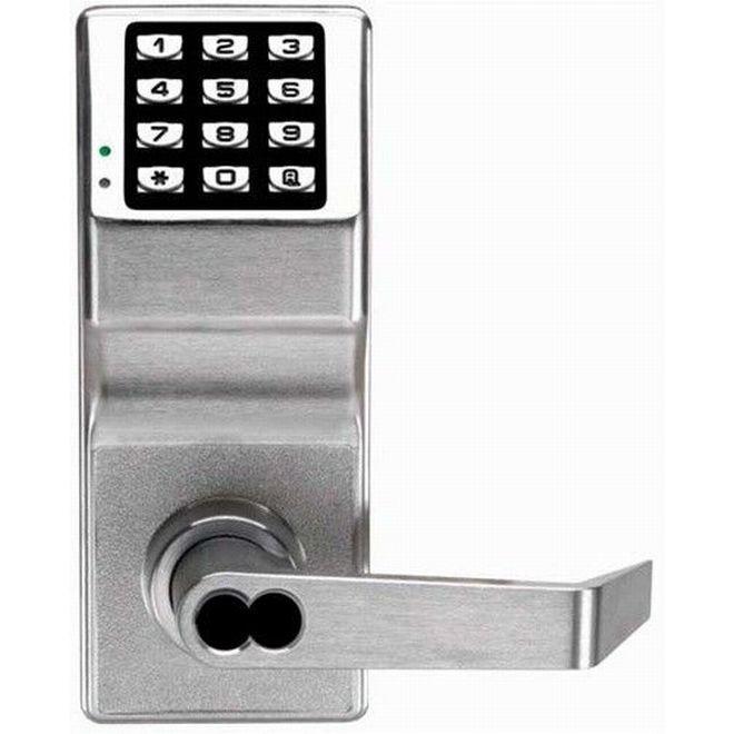 Alarm Lock DL2700IC26D Trilogy Electronic Digital Lever Lock with Interchangeable Core