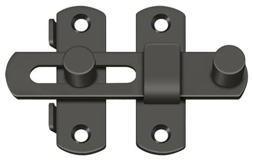 Deltana DL35U10B Drop Latch 3-1/2"; Oil Rubbed Bronze Finish.