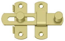 Deltana DL35U3 Drop Latch 3-1/2"; Bright Brass Finish.