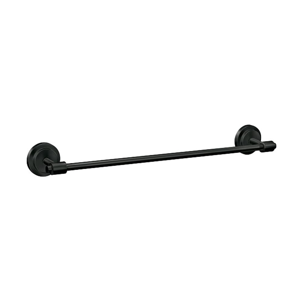 Moen DN0724BL Iso 24" Towel Bar Matte Black Finish.