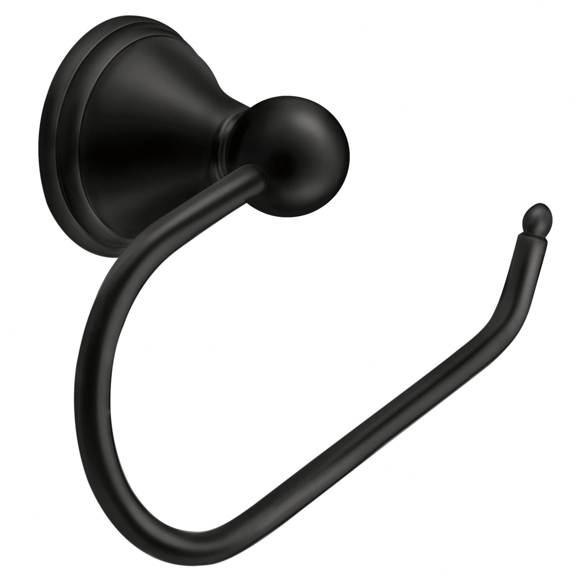 Moen DN8408BL Preston Euro Paper Holder Matte Black Finish.