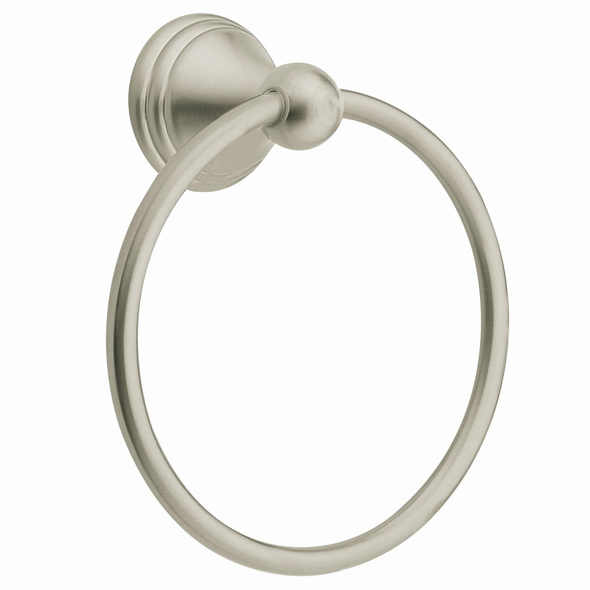 Moen DN8486BN Preston Towel Ring Brushed Nickel Finish.