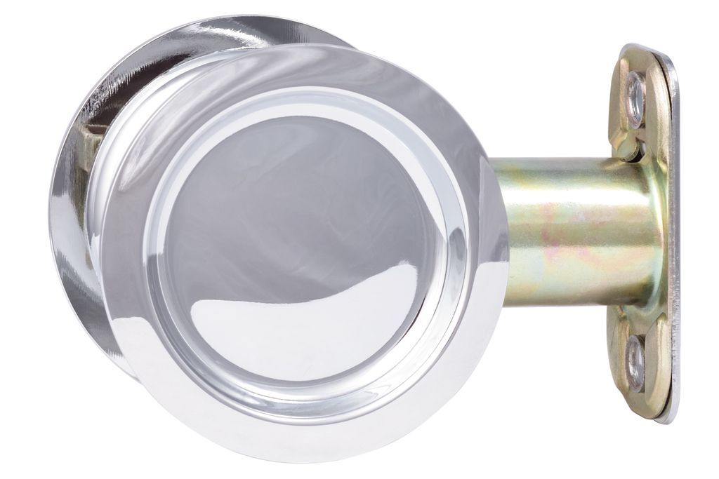 Sure-Loc DP-R01 Round Pocket Door Pull-Passage
