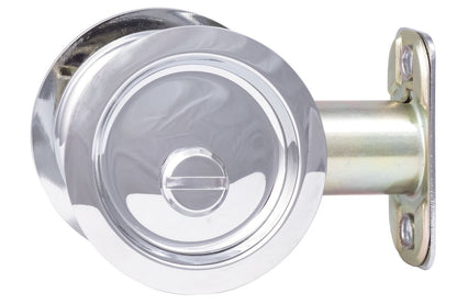 Sure-Loc DP-R02 Round Pocket Door Pull-Privacy