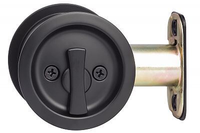 Sure-Loc DP-R02 Round Pocket Door Pull-Privacy