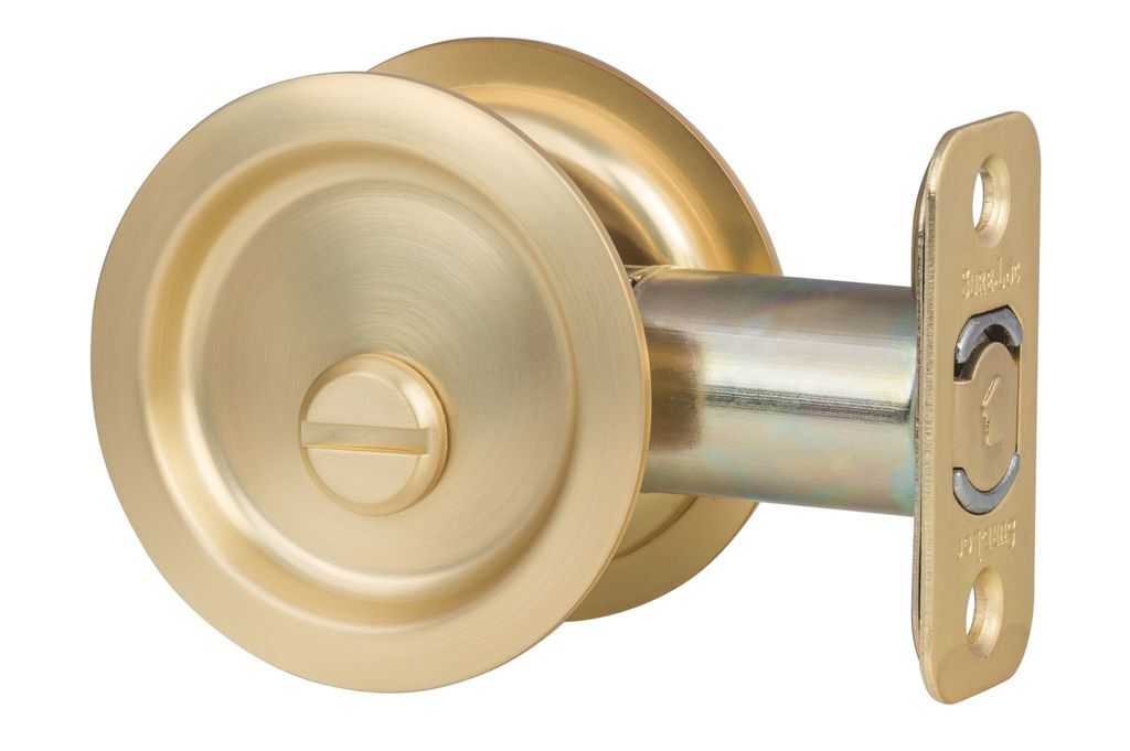 Sure-Loc DP-R02 Round Pocket Door Pull-Privacy