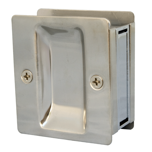 Sure-Loc DP711 Square Pocket Door Pull - Passage.