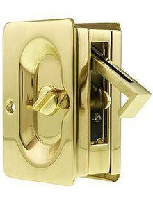 Sure-Loc DP712 Square Pocket Door Pull - Privacy.