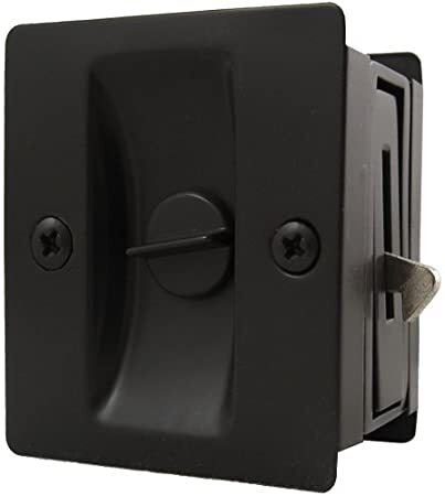 Sure-Loc DP712 Square Pocket Door Pull - Privacy