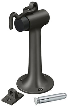 Deltana DSF630U10B Floor Mount, 6" Bumper with Hook and Eye, Heavy Duty, Oil Rubbed Bronze Finish.