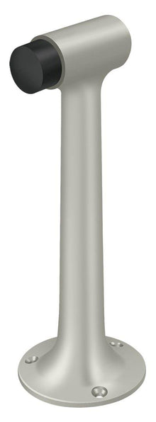 Deltana DSF800U15 8" Floor Mount Heavy Duty Bumper Satin Nickel Finish.