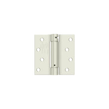 Deltana DSH44USPW 4" x 4" Spring Hinge White Finish.