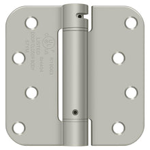 Deltana DSH4R515T 4" x 4"; 5/8" Radius Corner Hinge; TT; Satin Nickel Finish.