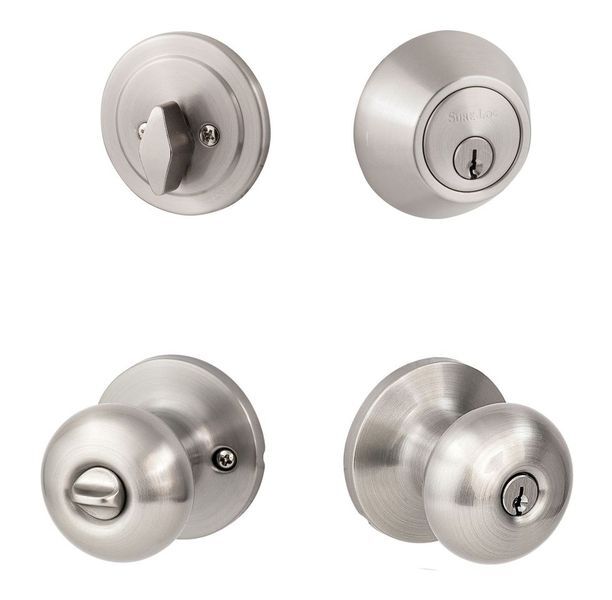 Sure-Loc DU107/DB201 Durango Keyed Entry Knob and Deadbolt