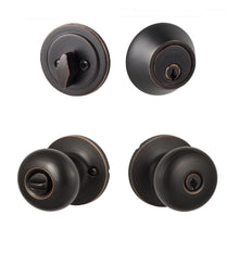 Sure-Loc DU107/DB201 Durango Keyed Entry Knob and Deadbolt.