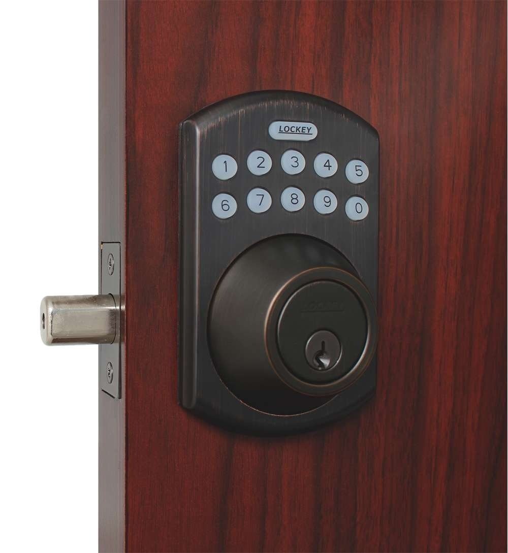 Lockey E915 Electronic Keypad Deadbolt with Remote Control