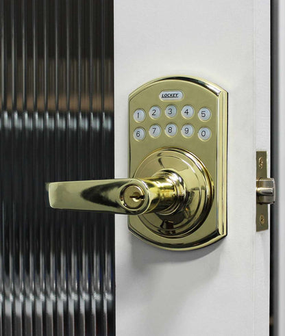 Lockey E995 Electronic Keypad Lever Lock with Remote Control
