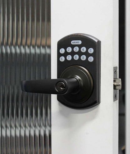 Lockey E995 Electronic Keypad Lever Lock with Remote Control