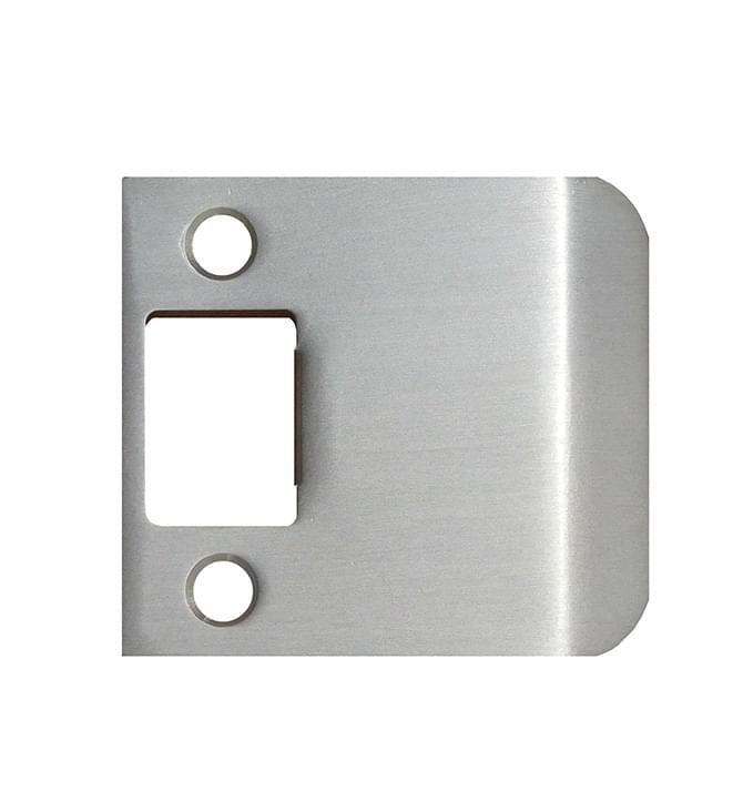 Don-Jo EL102630 2-1/4" Full Lip Strike with 2" Extended Lip Satin Stainless Steel Finish.