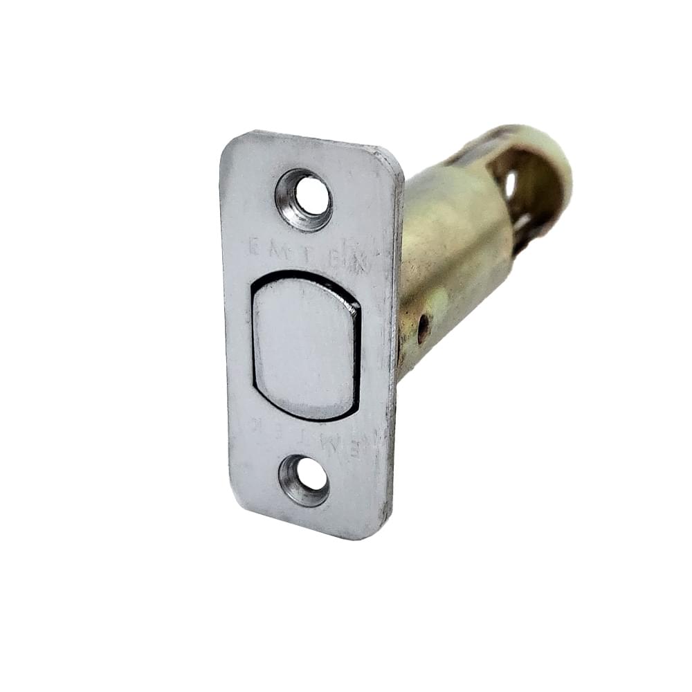 Emtek LC4-DBLCH275R- Radius Deadbolt Latch 2-3/4" Backset Oil Rubbed Bronze Finish.