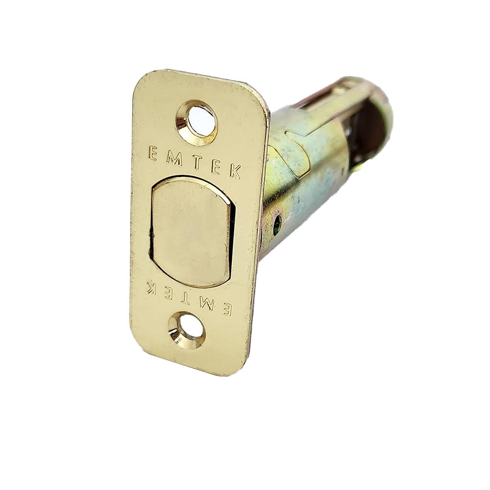 Emtek LC4-DBLCH275R- Radius Deadbolt Latch 2-3/4" Backset Oil Rubbed Bronze Finish.