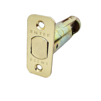Emtek LC4-DBLCH275R- Radius Deadbolt Latch 2-3/4" Backset Oil Rubbed Bronze Finish.
