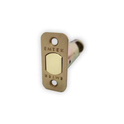 Emtek LC4-DBLCH275R- Radius Deadbolt Latch 2-3/4" Backset Oil Rubbed Bronze Finish.