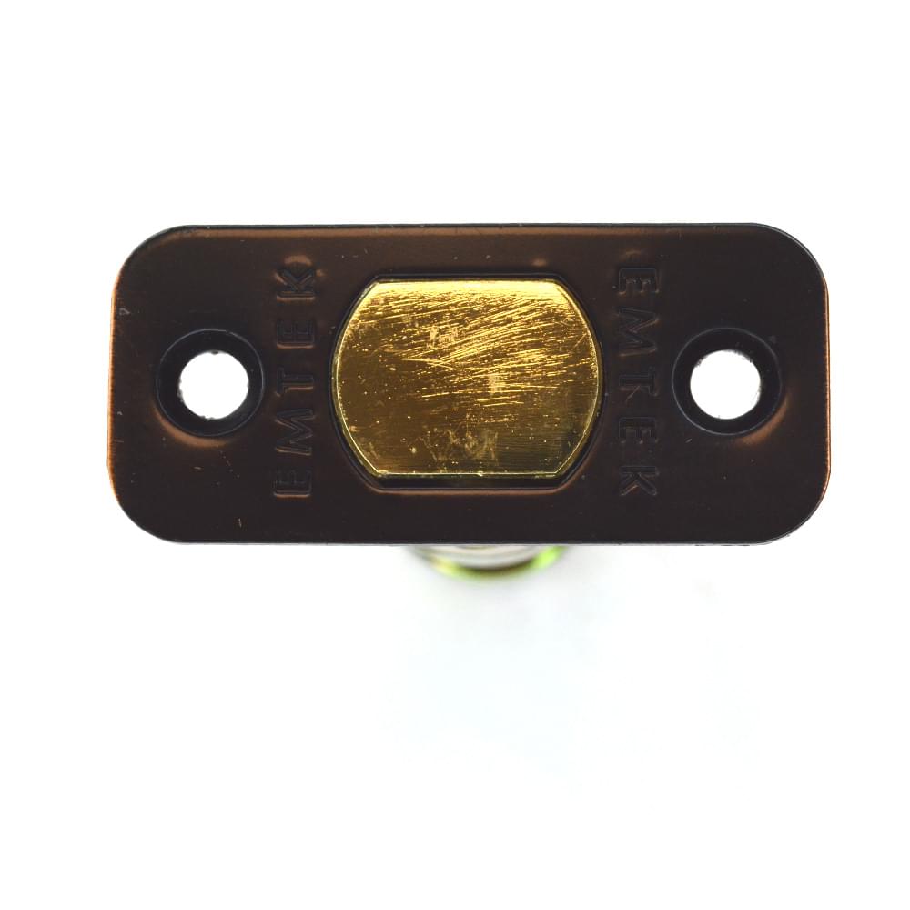 Emtek LC4-DBLCH237R- Radius Deadbolt Latch 2-3/8" Backset Oil Rubbed Bronze Finish.