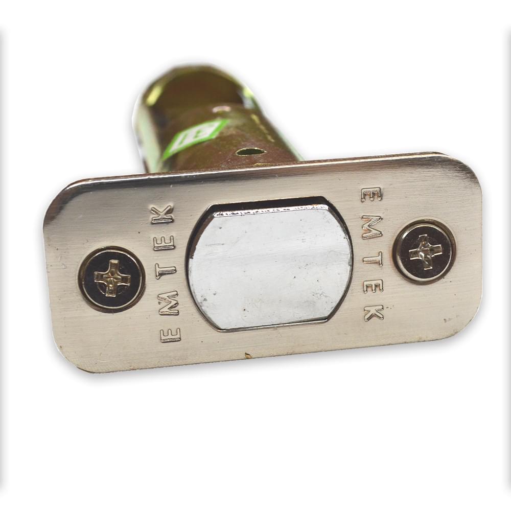 Emtek LC4-DBLCH237R- Radius Deadbolt Latch 2-3/8" Backset Oil Rubbed Bronze Finish.