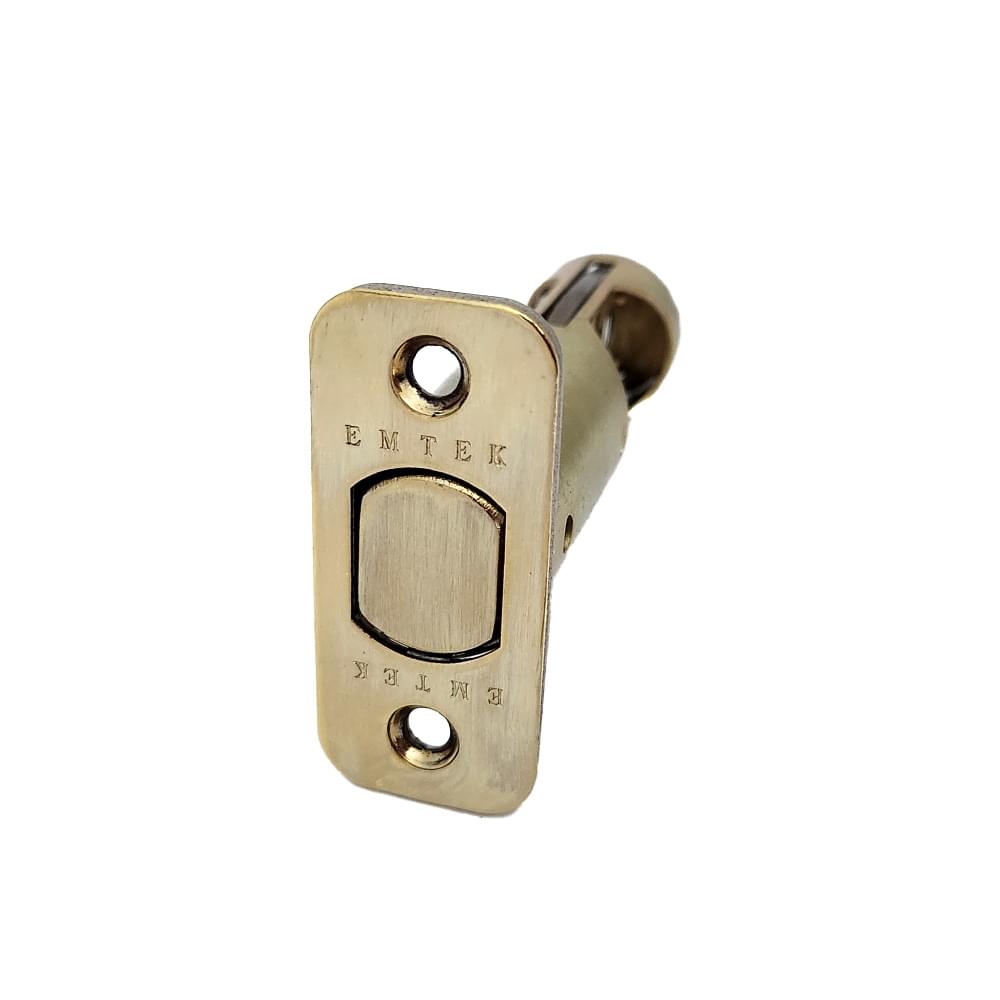 Emtek LC4-DBLCH237R- Radius Deadbolt Latch 2-3/8" Backset Oil Rubbed Bronze Finish.
