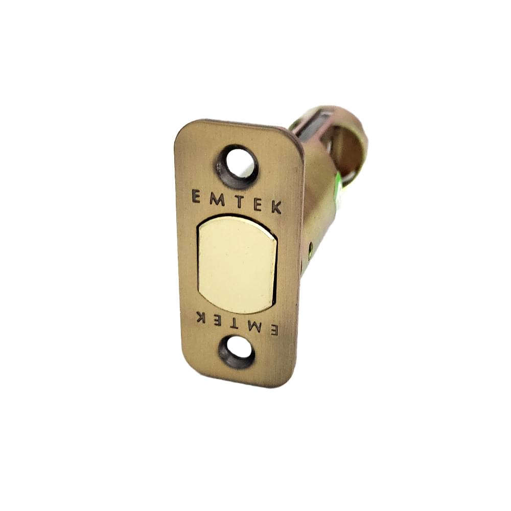 Emtek LC4-DBLCH237R- Radius Deadbolt Latch 2-3/8" Backset Oil Rubbed Bronze Finish.
