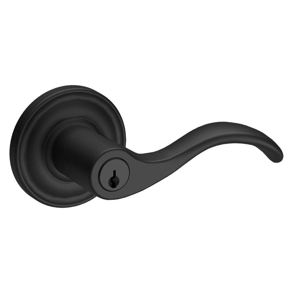 Baldwin ENCURTRR Curve Keyed Entry Single Cylinder Door Lever
