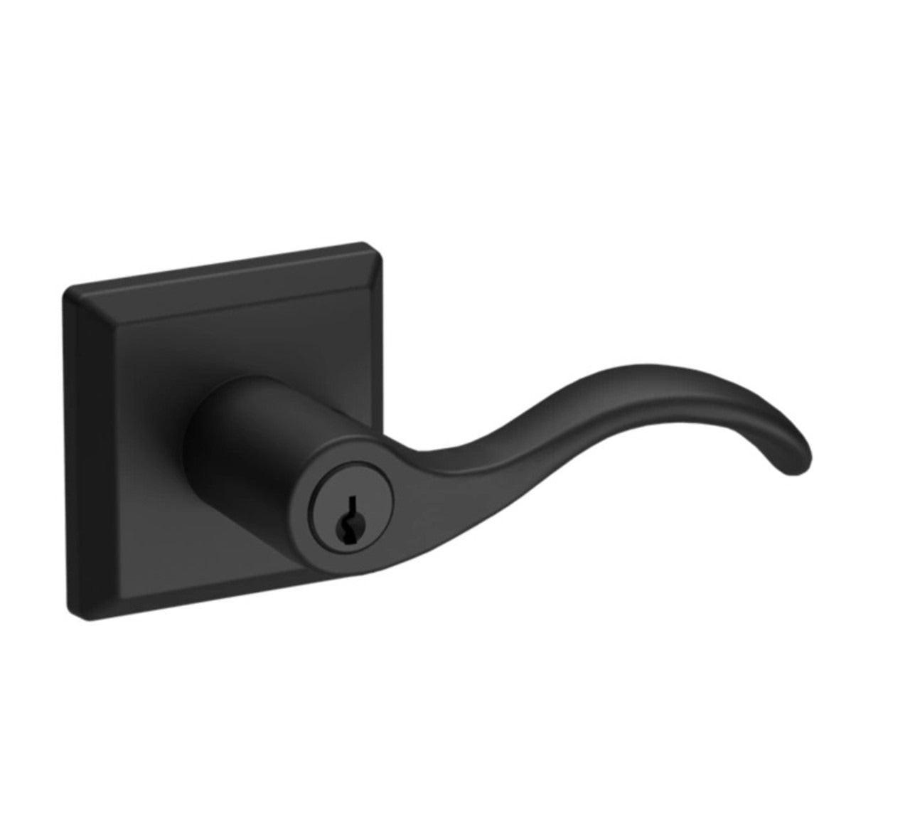 Baldwin ENCURTSR Curve Keyed Entry Single Cylinder Door Lever