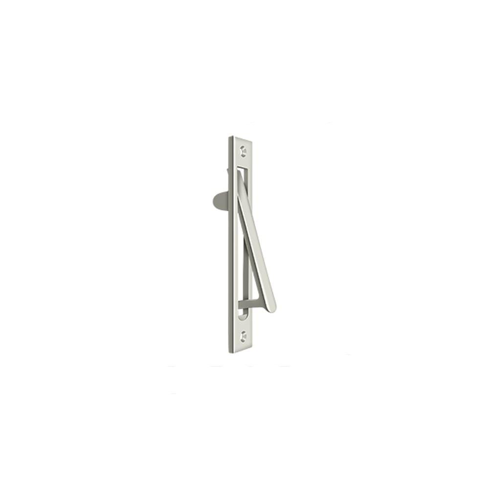 Deltana EP6125U14 Edge Pull Heavy Duty; 6-1/4"; Bright Nickel Finish.