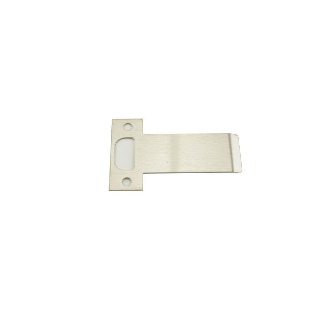 Don-Jo ETS104630 2-3/4" T Strike with 4" Extended Lip Satin Stainless Steel Finish.
