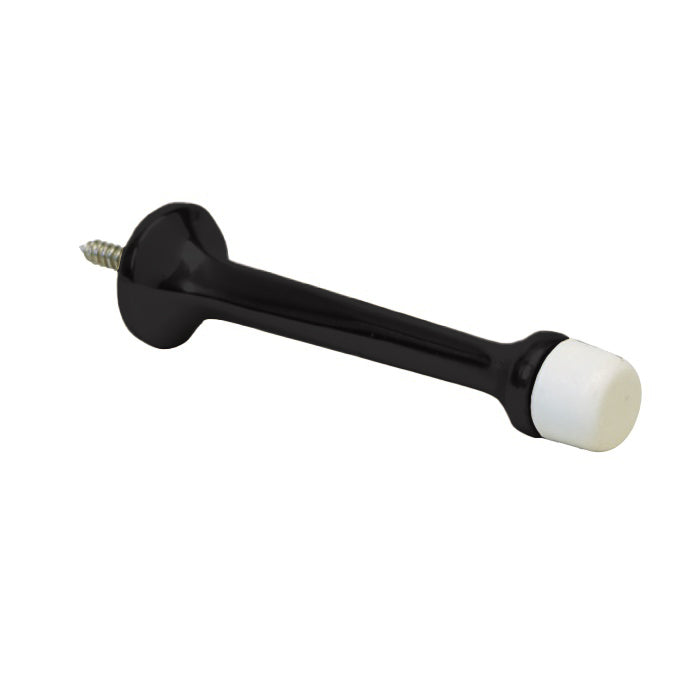 Ives 60ABLK Aluminum 3-3/4" Solid Door Stop Black Finish
