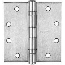 Stanley FBB19141232D 4-1/2" x 4-1/2" Ball Bearing Square Corner Door Hinge