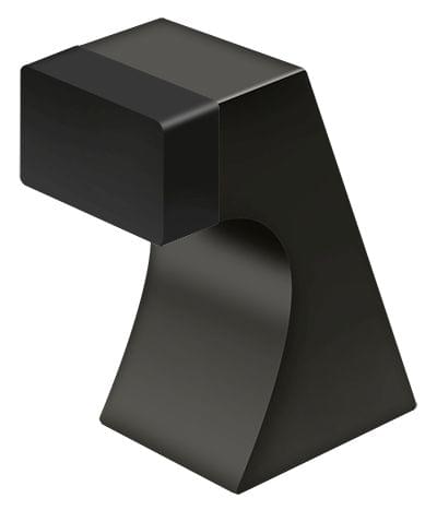 Deltana FDB250U10B 2-1/2" Contemporary Floor Door Bumper Oil Rubbed Bronze Finish.